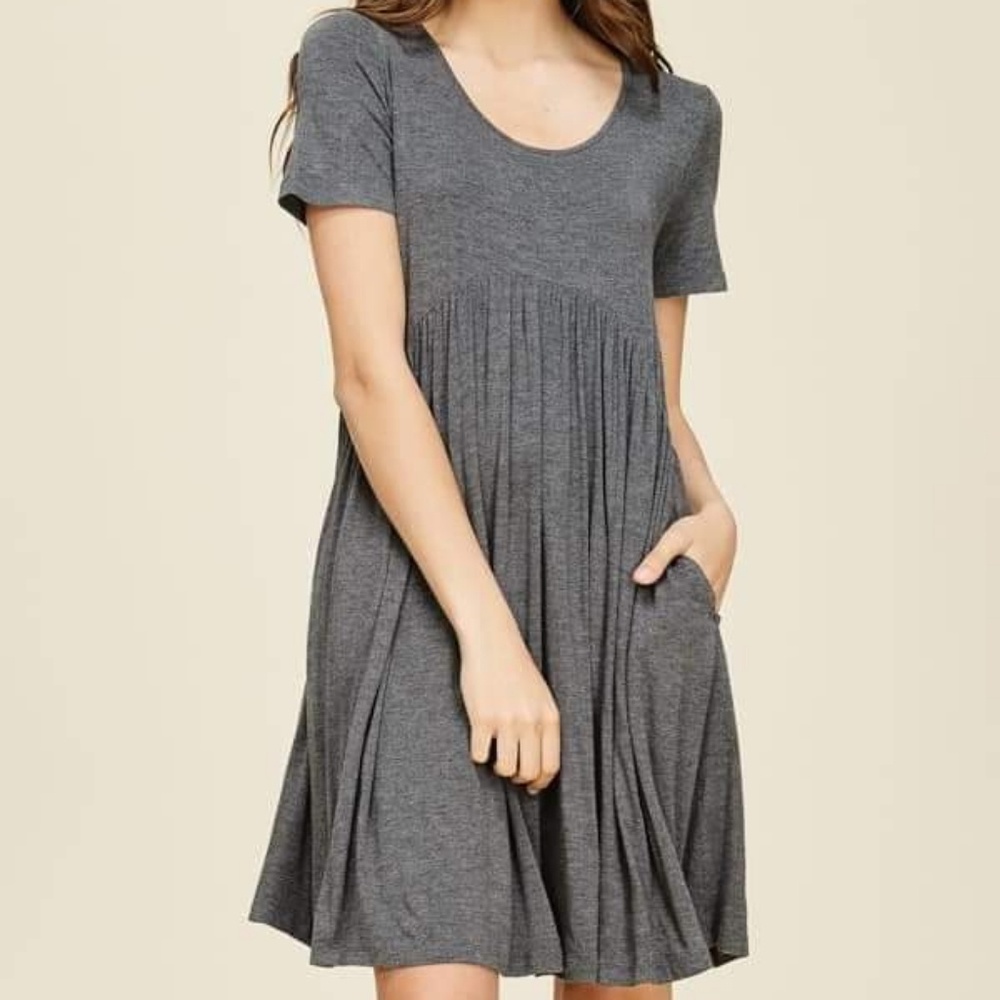 Grey muse dress